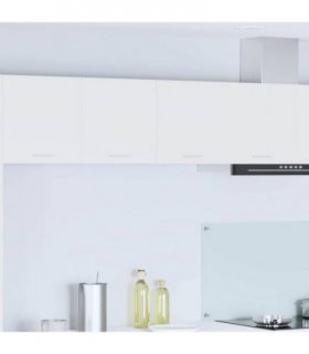 vidaXL Hanging Cabinet with Door White 80 x 31 x 40 cm Engineered Wo — Model: 1x hanging cabinet (2 doors) 80 cm wide 40 cm high