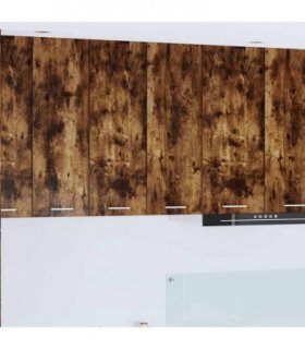 vidaXL Hanging Cabinet Smoked Oak 60 x 31 x 80 cm Engineered Wood — Model: 1x hanging cabinet (2 doors) 60 cm wide 80 cm high