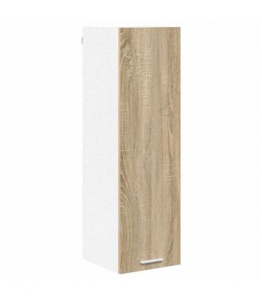 vidaXL Hanging Cabinet Sonoma Oak 30 x 31 x 100 cm Engineered Wood — Model: 1x hanging cabinet (1 door) 30 cm wide 100 cm high