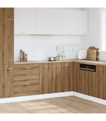 vidaXL Bottom Cabinet Lyon Artisan Oak 60x46x81.5 cm Engineered Wood — Model: 1x bottom cabinet (2 doors) 60 cm