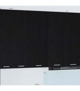 vidaXL Hanging Cabinet Black Oak 40 x 31 x 100 cm Engineered Wood — Model: 1x hanging cabinet (1 door) 40 cm wide 100 cm high