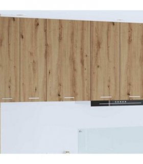 vidaXL Hanging Cabinet with Door Artisan Oak and White 50 x 31 x 80 c — Model: 1x hanging cabinet (1 door) 50 cm wide 80 cm high