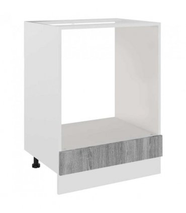 vidaXL Oven Cabinet Lyon Grey Sonoma 60x46x81.5 cm Engineered Wood — Model: 1x oven cabinet 60 cm