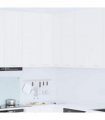 vidaXL Hanging Cabinet White 57 x 57 x 100 cm Engineered Wood — Model: 1x hanging corner cabinet 57 cm wide 100 cm high