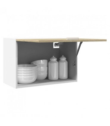 vidaXL Hanging Cabinet Lyon Sonoma Oak 60x31x40 cm Engineered Wood — Model: 1x hanging cabinet (1 flap door) 60 cm