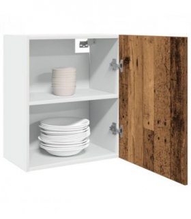 vidaXL Hanging Cabinet Lyon Old Wood 50x31x60 cm Engineered Wood — Model: 1x hanging cabinet (1 door) 50 cm wide 60 cm high
