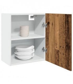 vidaXL Hanging Cabinet Lyons 2 pcs Old Wood 50x31x60 cm Engineered Wo — Model: 2x hanging cabinet (1 door) 50 cm wide 60 cm high
