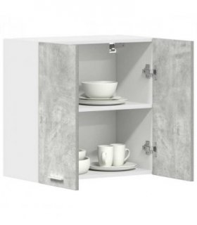 vidaXL Kitchen Wall Cabinet Concrete Grey 60x31x60 cm Engineered Woo — Model: 1x hanging cabinet (2 doors) 60 cm wide 60 cm high