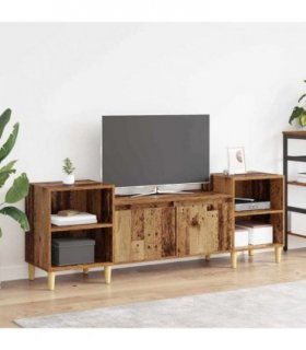vidaXL TV Cabinet Old Wood 160 x 35 x 55 cm Engineered Wood