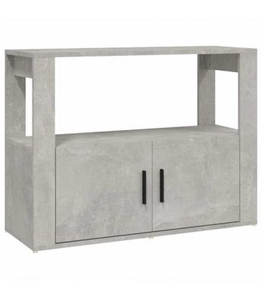 vidaXL Sideboard Concrete Grey 80x30x60 cm Engineered Wood