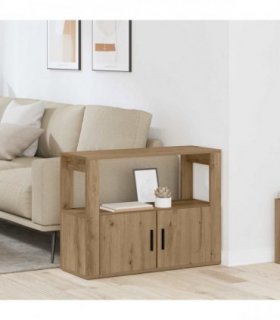 vidaXL Sideboard Artisan oak 80 x 30 x 60 cm Engineered wood