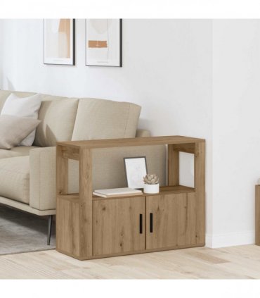 vidaXL Sideboard Artisan oak 80 x 30 x 60 cm Engineered wood