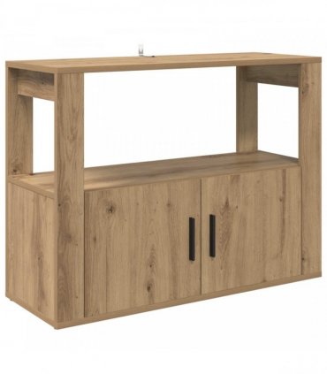 vidaXL Sideboard Artisan oak 80 x 30 x 60 cm Engineered wood