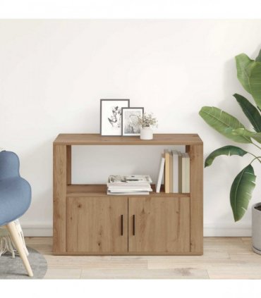 vidaXL Sideboard Artisan oak 80 x 30 x 60 cm Engineered wood