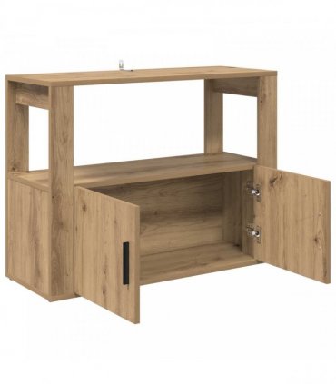 vidaXL Sideboard Artisan oak 80 x 30 x 60 cm Engineered wood