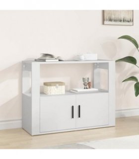vidaXL Sideboard White 80x30x60 cm Engineered Wood
