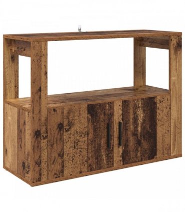 vidaXL Sideboard Old wood 80 x 30 x 60 cm Engineered wood