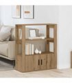 vidaXL Sideboard Artisan oak 30 x 80 x 90 cm Engineered wood