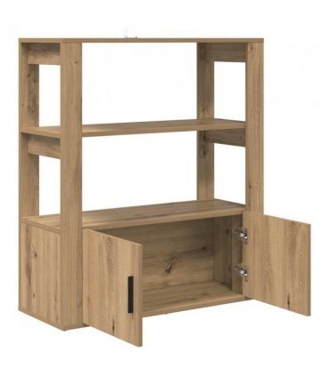 vidaXL Sideboard Artisan oak 30 x 80 x 90 cm Engineered wood