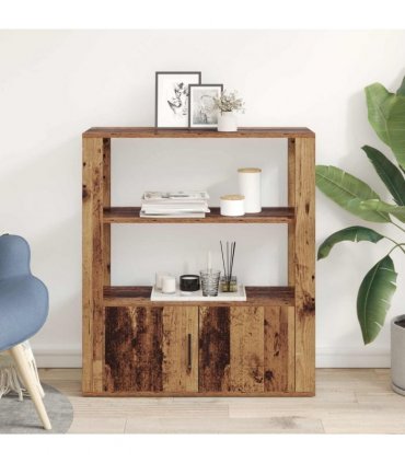 vidaXL Sideboard Old wood 30 x 80 x 90 cm Engineered wood