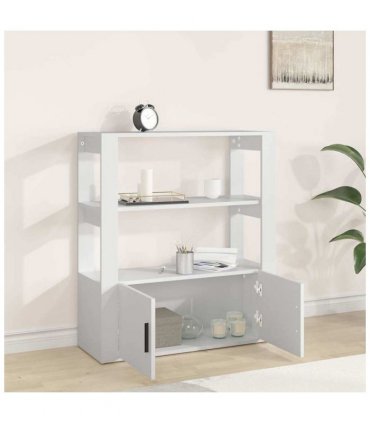 vidaXL Sideboard White 80x30x90 cm Engineered Wood