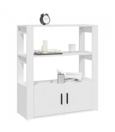 vidaXL Sideboard White 80x30x90 cm Engineered Wood