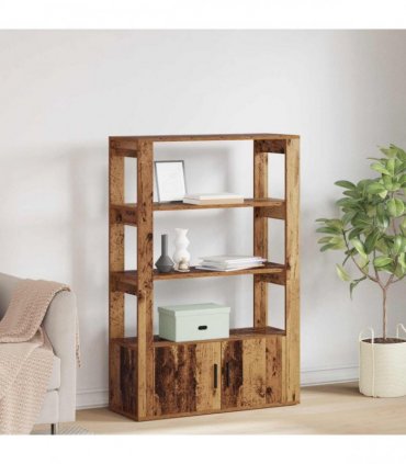 vidaXL Sideboard Old wood 30 x 80 x 119.5 cm Engineered wood