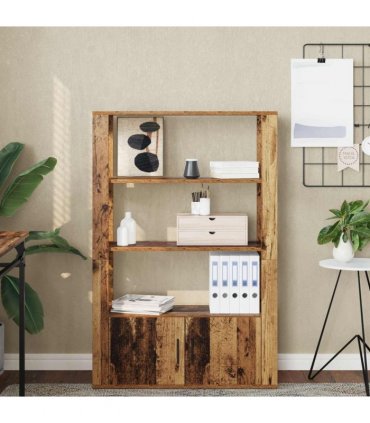 vidaXL Sideboard Old wood 30 x 80 x 119.5 cm Engineered wood