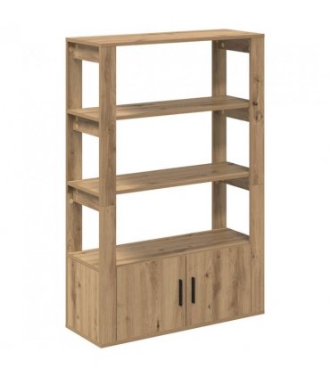 vidaXL Sideboard Artisan oak 30 x 80 x 119.5 cm Engineered wood