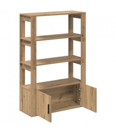 vidaXL Sideboard Artisan oak 30 x 80 x 119.5 cm Engineered wood