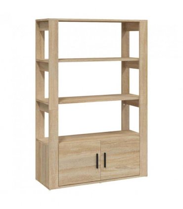 vidaXL Sideboard Sonoma Oak 80x30x119.5 cm Engineered Wood