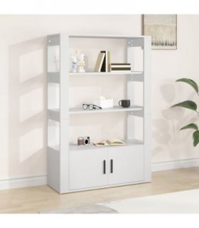 vidaXL Sideboard White 80x30x119.5 cm Engineered Wood