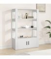 vidaXL Sideboard White 80x30x119.5 cm Engineered Wood