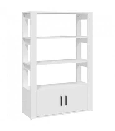 vidaXL Sideboard White 80x30x119.5 cm Engineered Wood