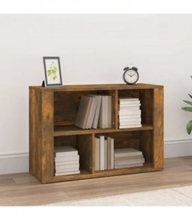 vidaXL Sideboard Smoked Oak 80x30x54 cm Engineered Wood