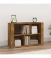 vidaXL Sideboard Smoked Oak 80x30x54 cm Engineered Wood