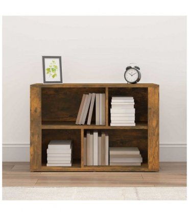 vidaXL Sideboard Smoked Oak 80x30x54 cm Engineered Wood