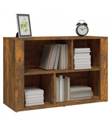 vidaXL Sideboard Smoked Oak 80x30x54 cm Engineered Wood