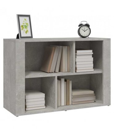 vidaXL Sideboard Concrete Grey 80x30x54 cm Engineered Wood