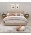 vidaXL Wall-mounted Bedside Cabinets 2 pcs Smoked Oak 50x36x40 cm