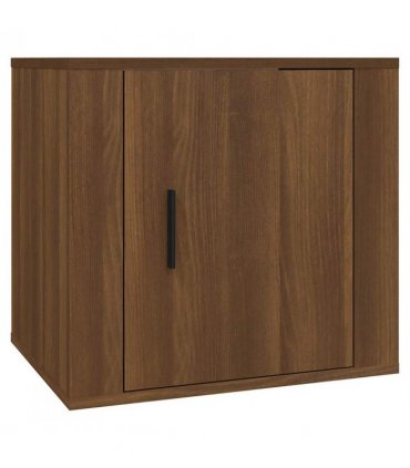 vidaXL Bedside Cabinets 2 pcs Brown Oak 50x39x47 cm