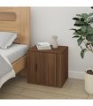 vidaXL Bedside Cabinet Brown Oak 50x39x47 cm