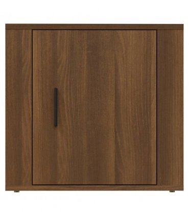 vidaXL Bedside Cabinet Brown Oak 50x39x47 cm