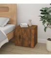 vidaXL Bedside Cabinet Smoked Oak 50x39x47 cm — V0672035861
