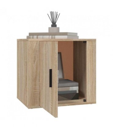 vidaXL Bedside Cabinets 2 pcs Sonoma Oak 50x39x47 cm