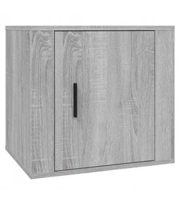 vidaXL Bedside Cabinets 2 pcs Grey Sonoma 50x39x47 cm