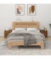 vidaXL Bedside Cabinets 2 pcs Smoked Oak 50x39x47 cm