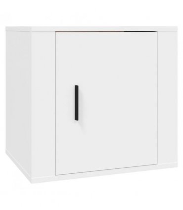 vidaXL Bedside Cabinets 2 pcs White 50x39x47 cm