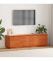 vidaXL TV Cabinet Brown 156 x 37 x 45 cm Engineered Wood — Colour: Wax brown