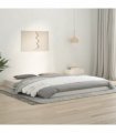 vidaXL Bed Frame without Mattress White 180x200 cm Super King Solid Wood Pine — Size: 180 x 200 cm — V0672036349